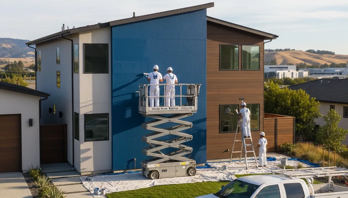 Professional house painting service in Mountain View, CA for interior and exterior home painting