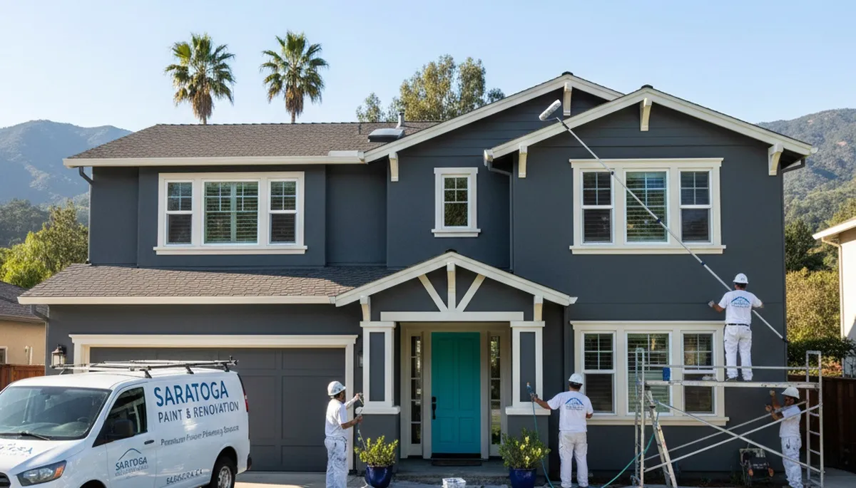 House painting service in Mountain View, CA for residential interior and exterior painting projects