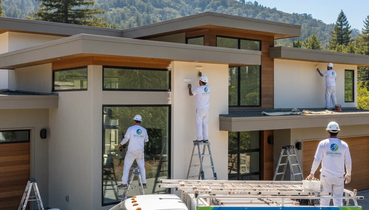 House painting service in Mountain View, CA for residential exterior and interior painting projects