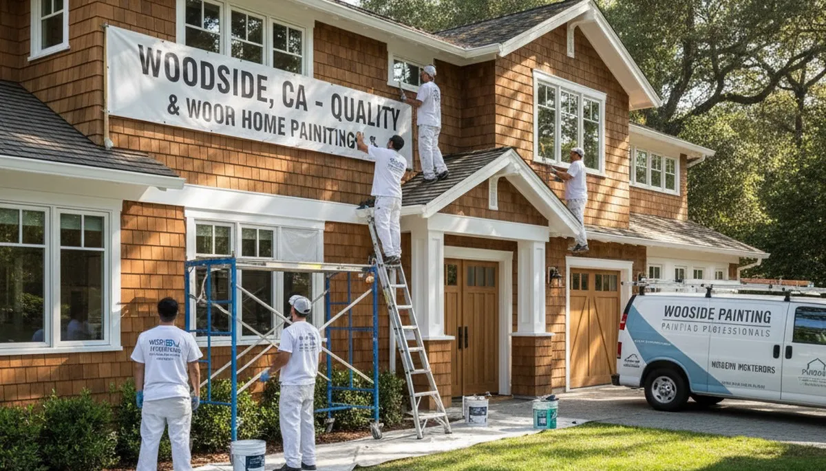 House painting service in Mountain View, CA for residential interior and exterior homes